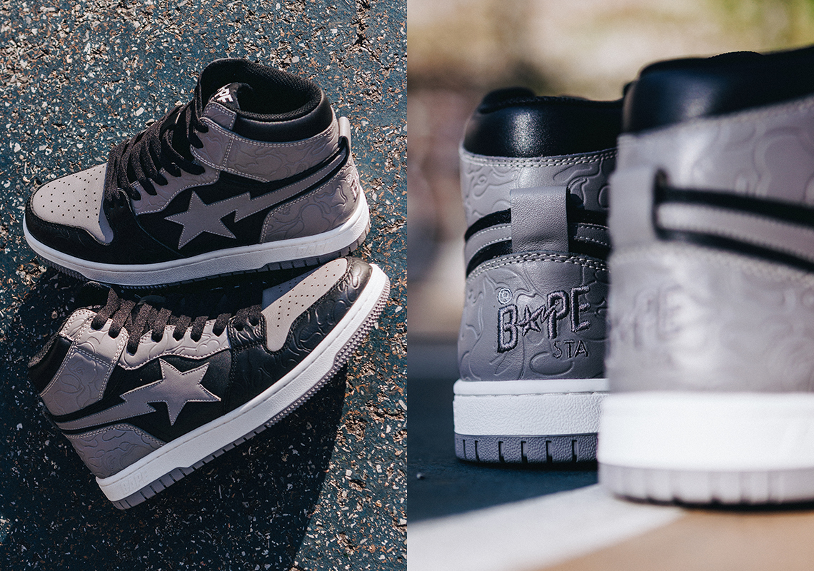 Exclusive look: BAPE COURT STA Hi "Shadow" & How To Get A Pair