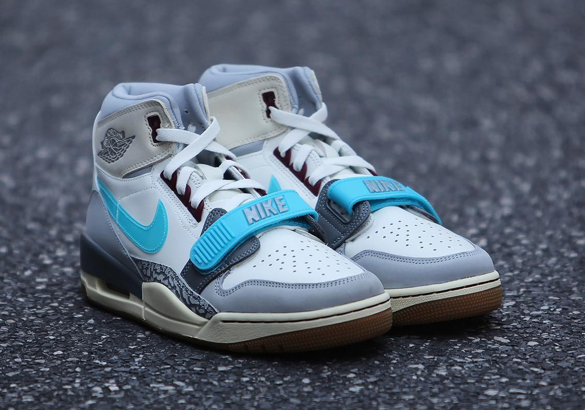 Jordan Legacy 312 Grey Blue Gum | SneakerNews.com