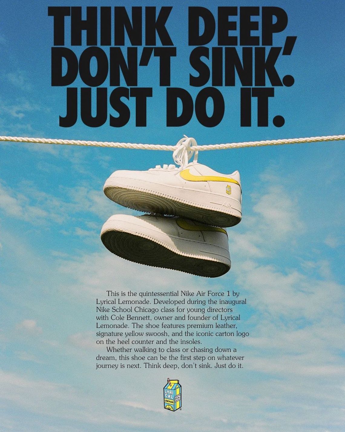 Lyrical Lemonade air force 1 swoosh x Nike Air Force 1 | SneakerNews.com