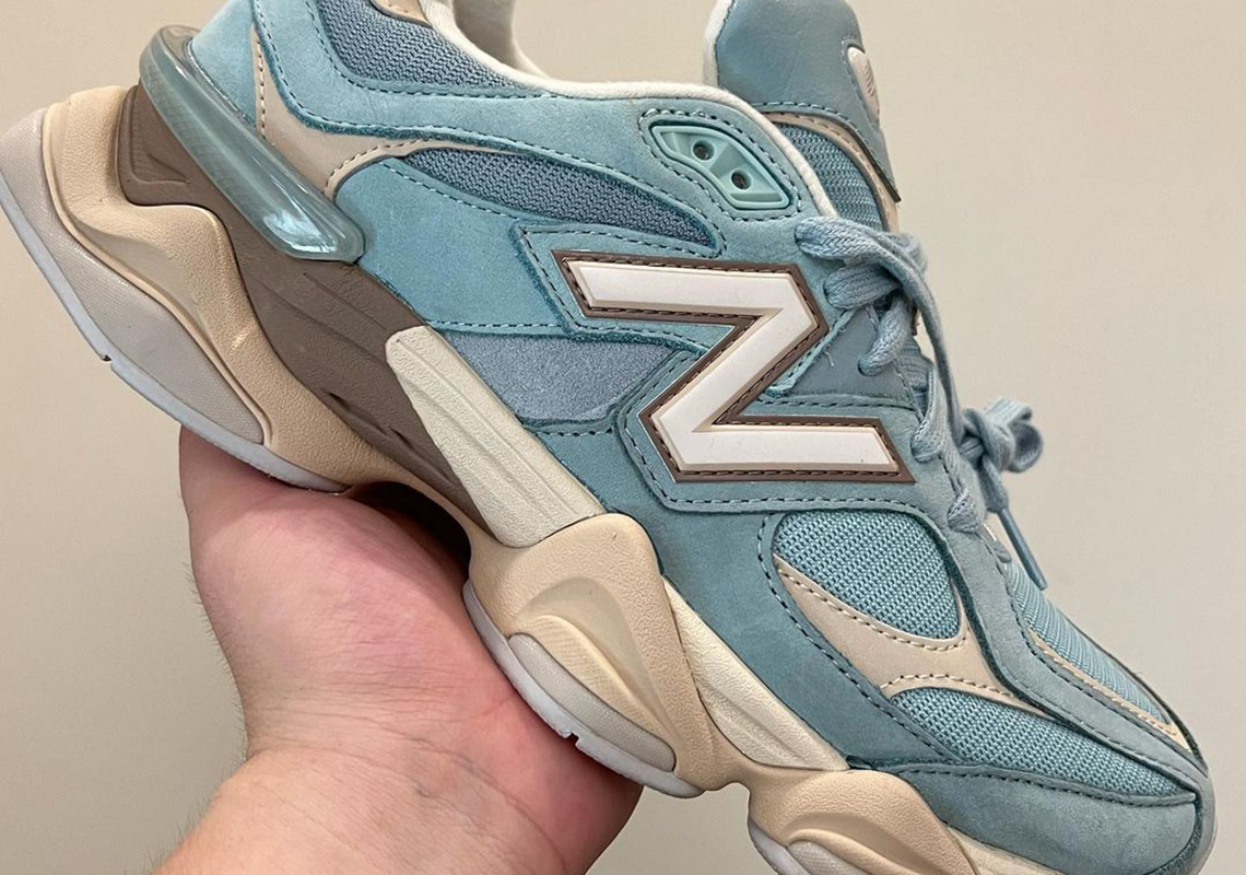 The New Balance 90/60 Surfaces In A Pool Blue Reminiscent Colorway