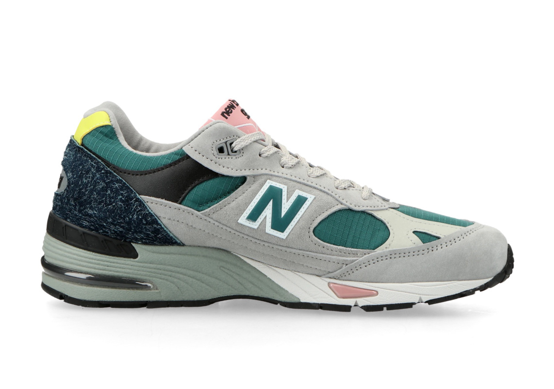 new balance a14 hemp material concept Grey Teal 1