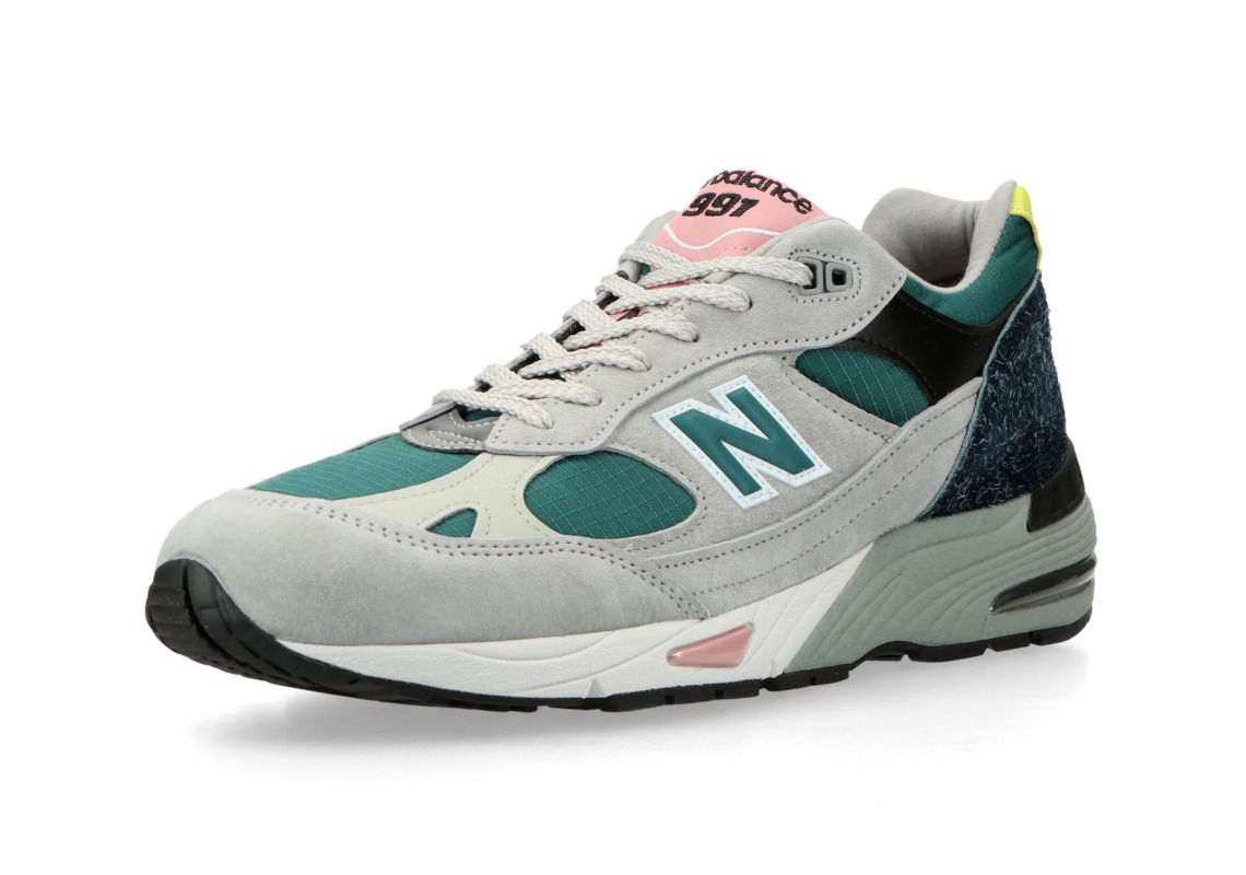 new balance a14 hemp material concept Grey Teal 5