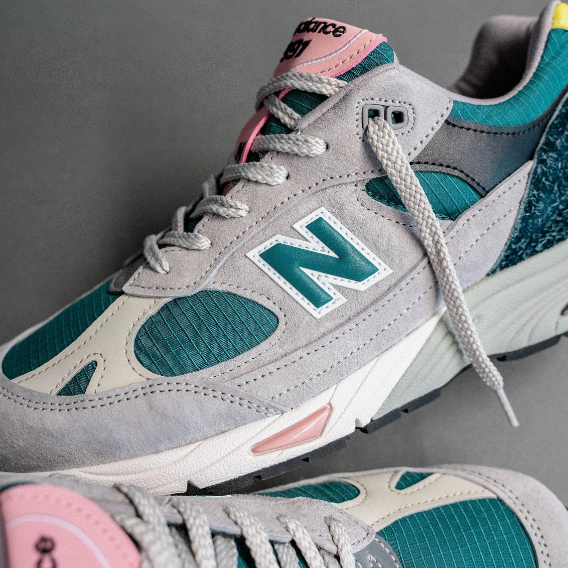 new balance a14 hemp material concept Grey Teal 7