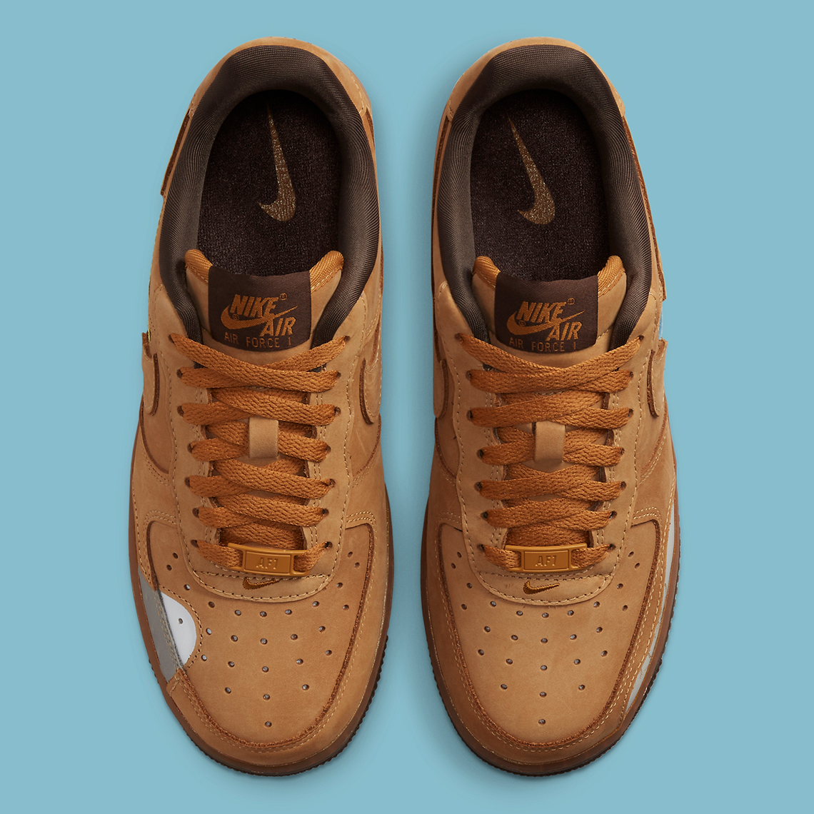Nike Air Force 1 Wheat Mocha DQ7580-700 Release Info | SneakerNews.com