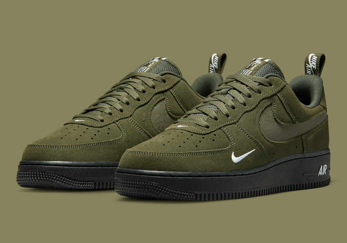 nike air force 1 olive green