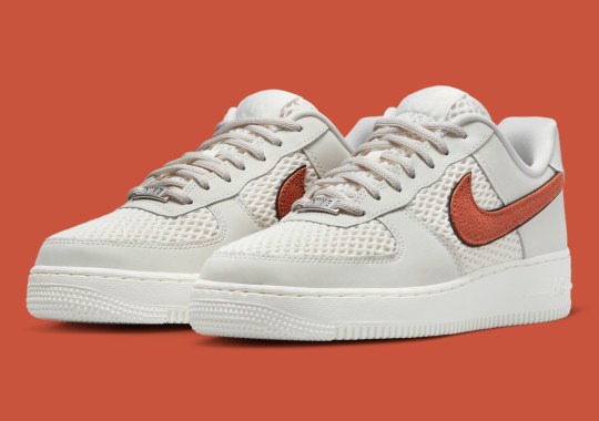 Mesh Panels Give This Nike Air Force 1 Low A Breath Of Fresh Air
