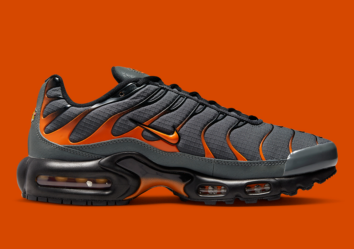 Orange and grey 2025 nike air max plus