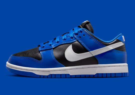 "Game Royal" Gives This Women's Nike Dunk Low A Bold Look