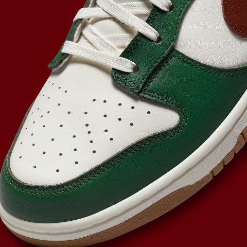 Nike Dunk Low Gorge Green Team Red FB7160-161 | SneakerNews.com