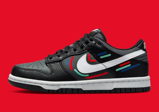 Nike Decorates The Dunk Low With Multi-Color Linework