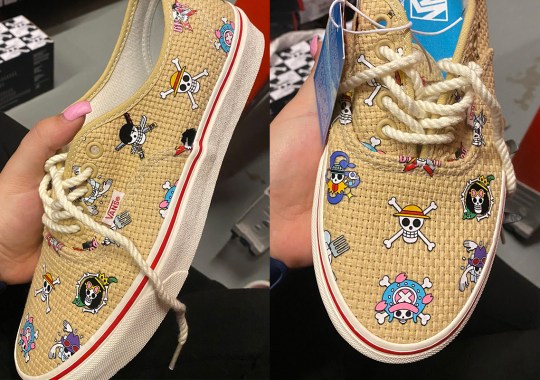 The Upcoming One Piece x Vans Authentic Is An Ode To The Straw Hats