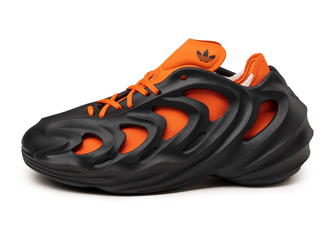 Orange black shop adidas shoes