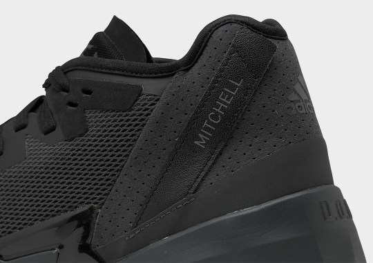 Official Images Surface Of The adidas D.O.N. Issue #4 In “Core Black”
