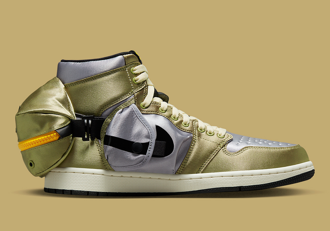 gold and silver jordans