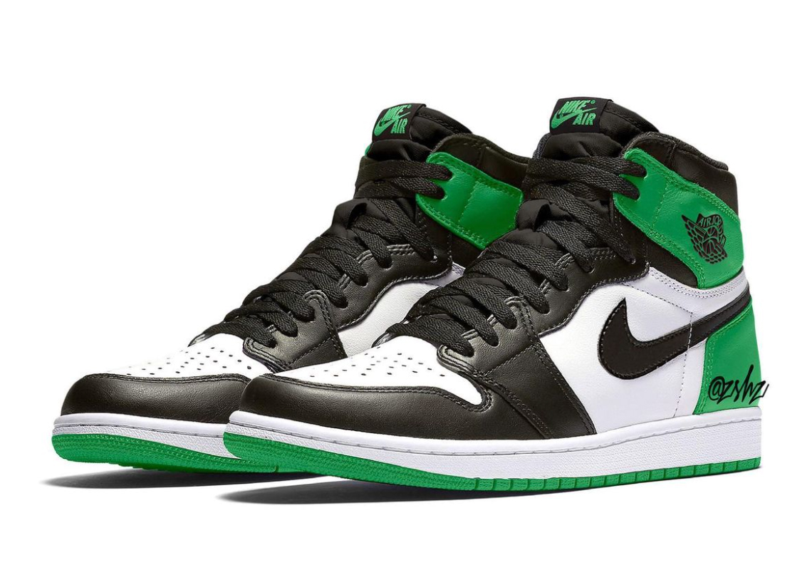 black green and white jordans