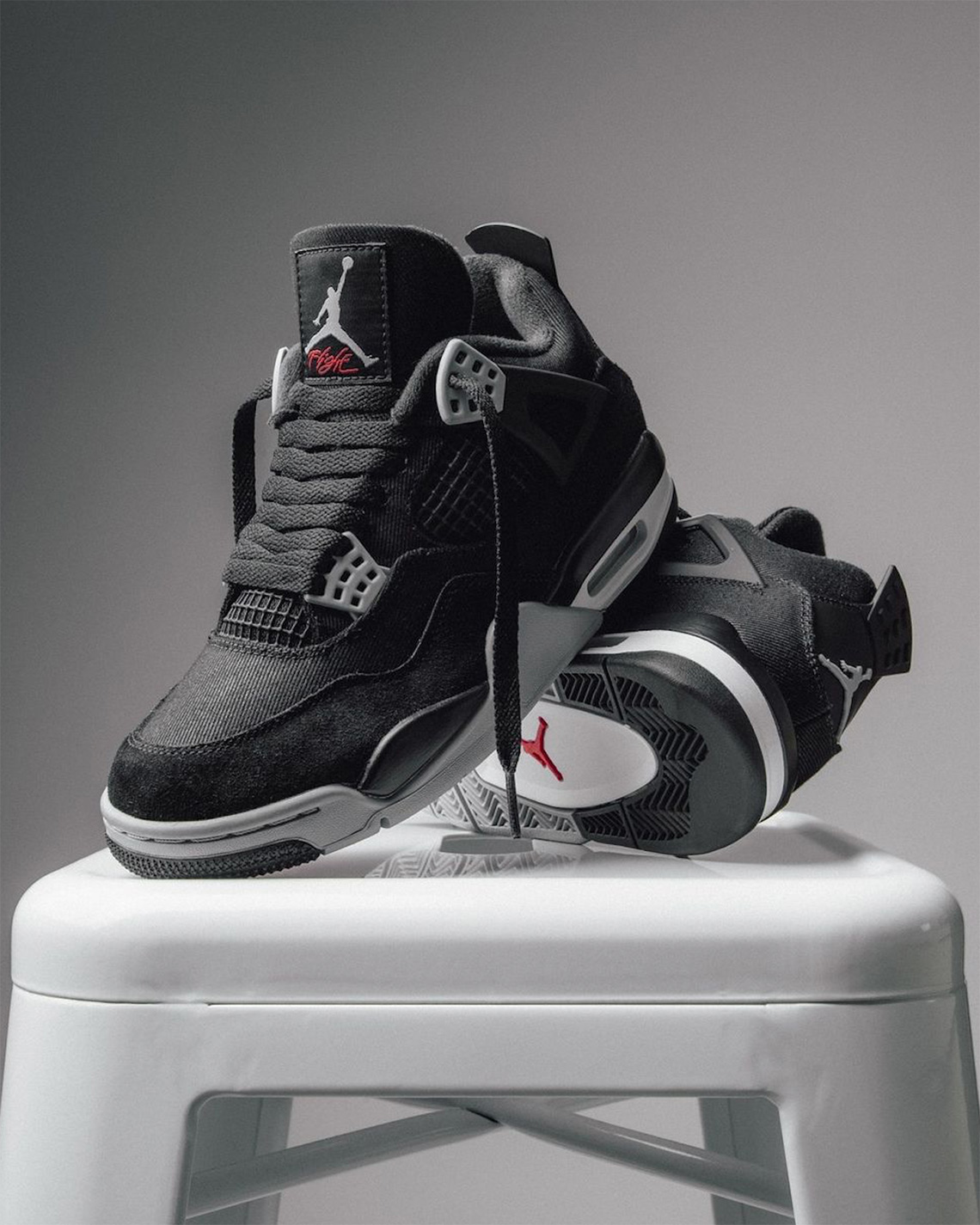 Air Jordan 4 Black Canvas Store List 1