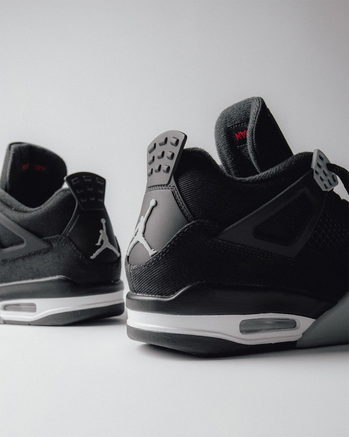 Black Canvas' Air Jordan 4 Releases In October