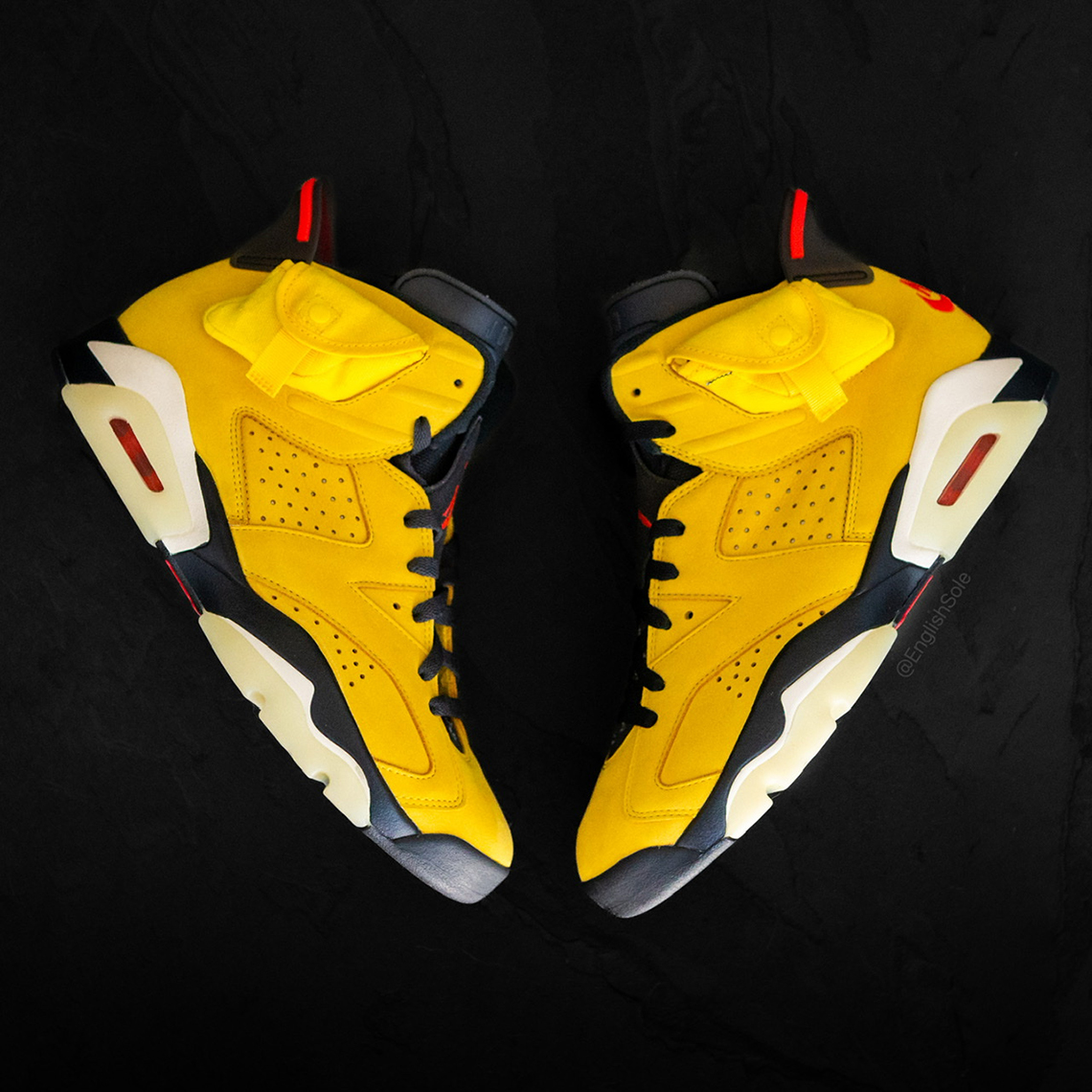 air jordan retro 6 yellow