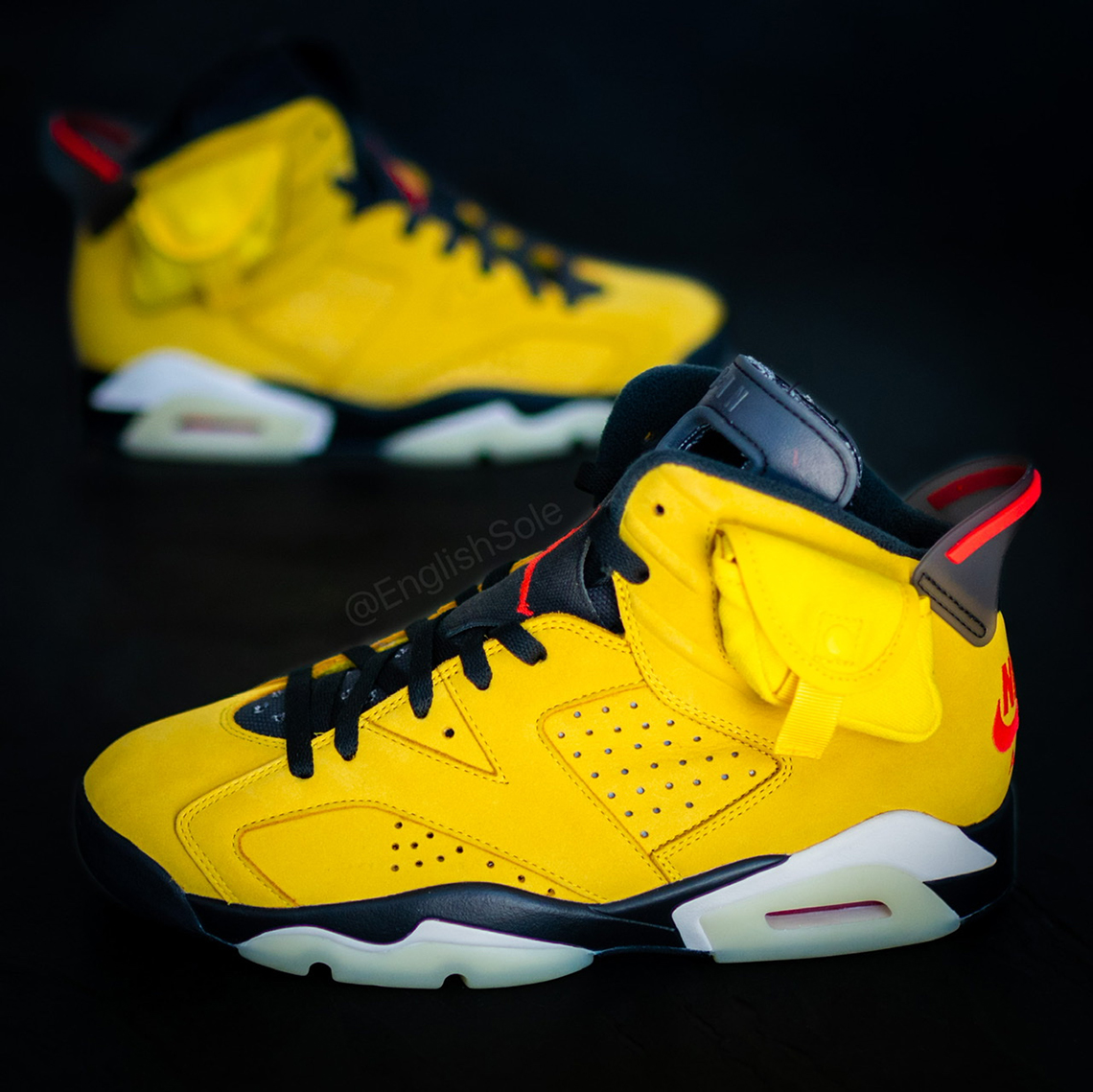 Air Jordan 6 Travis Scott Yellow Friends Family 10