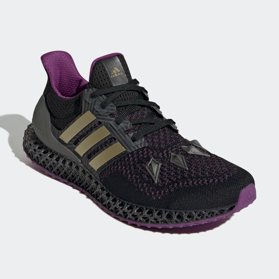 Black Panther Adidas Ultra 4d Hq0949 11