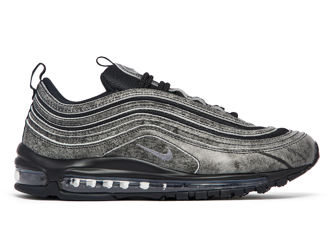 comme des garcons nike air max 97 black grey release date 2