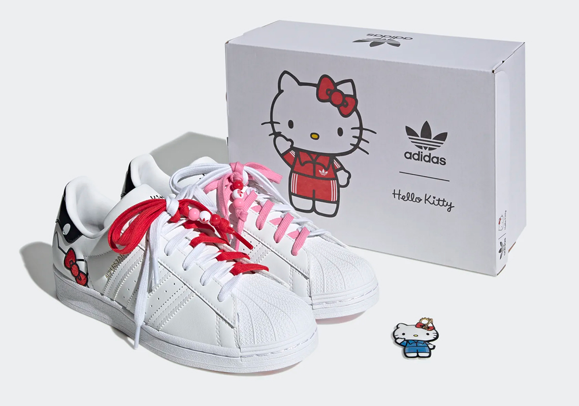 Specificity Dissipate Darling Hello Kitty adidas Originals Superstar Forum Low Astir | SneakerNews.com