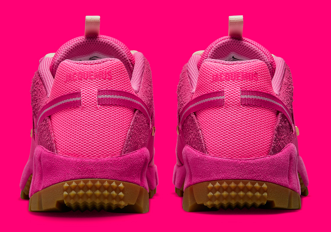 The Jacquemus x Nike sneakers will be available in hot pink