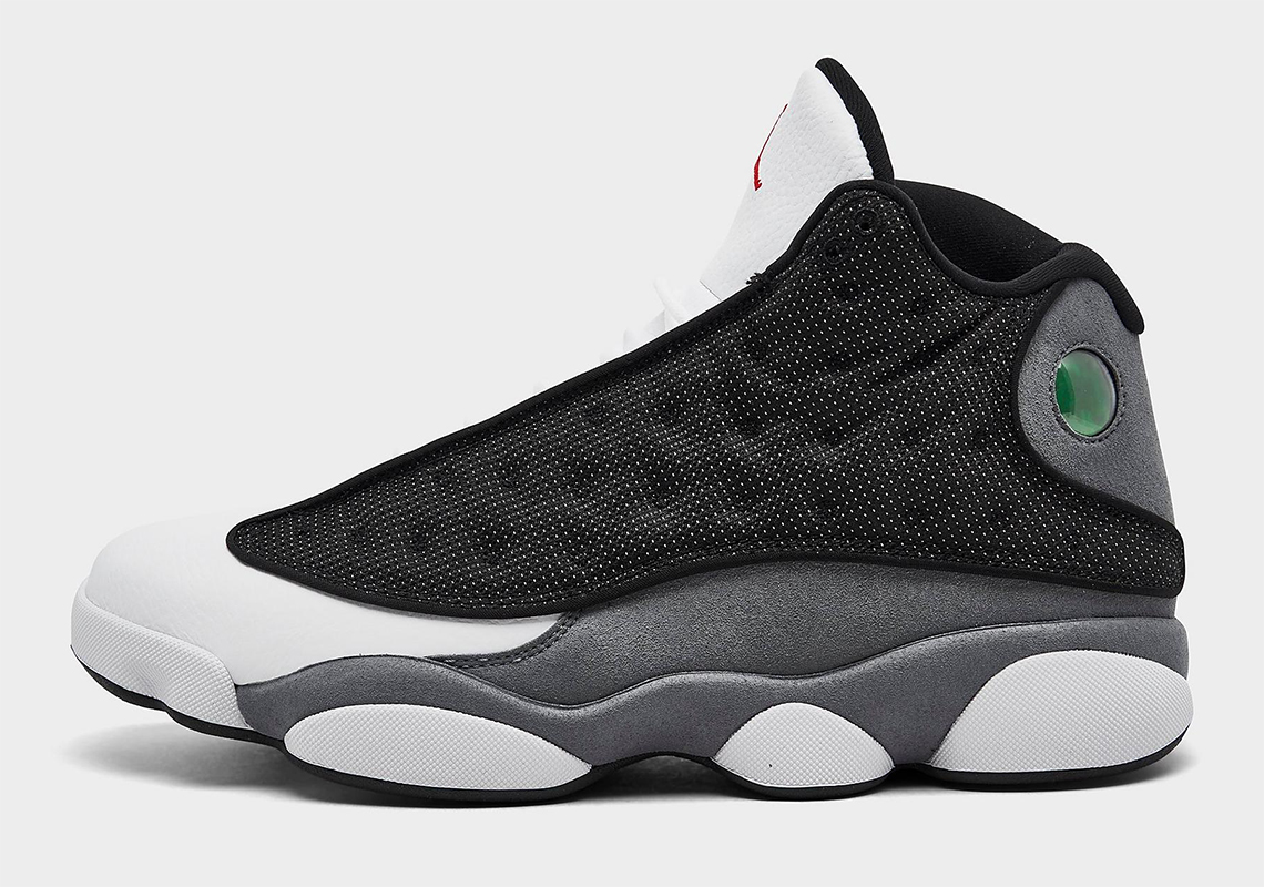 Jordan 13 black hot sale and black