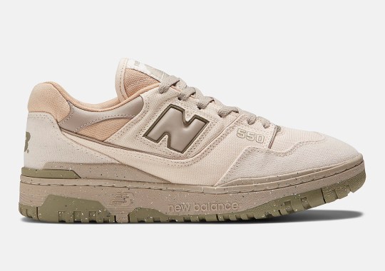 Desert Tones Take Over This New Balance 550 Ahead Of Fall 2022