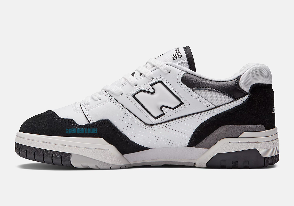 new balance 550 panda black white 3