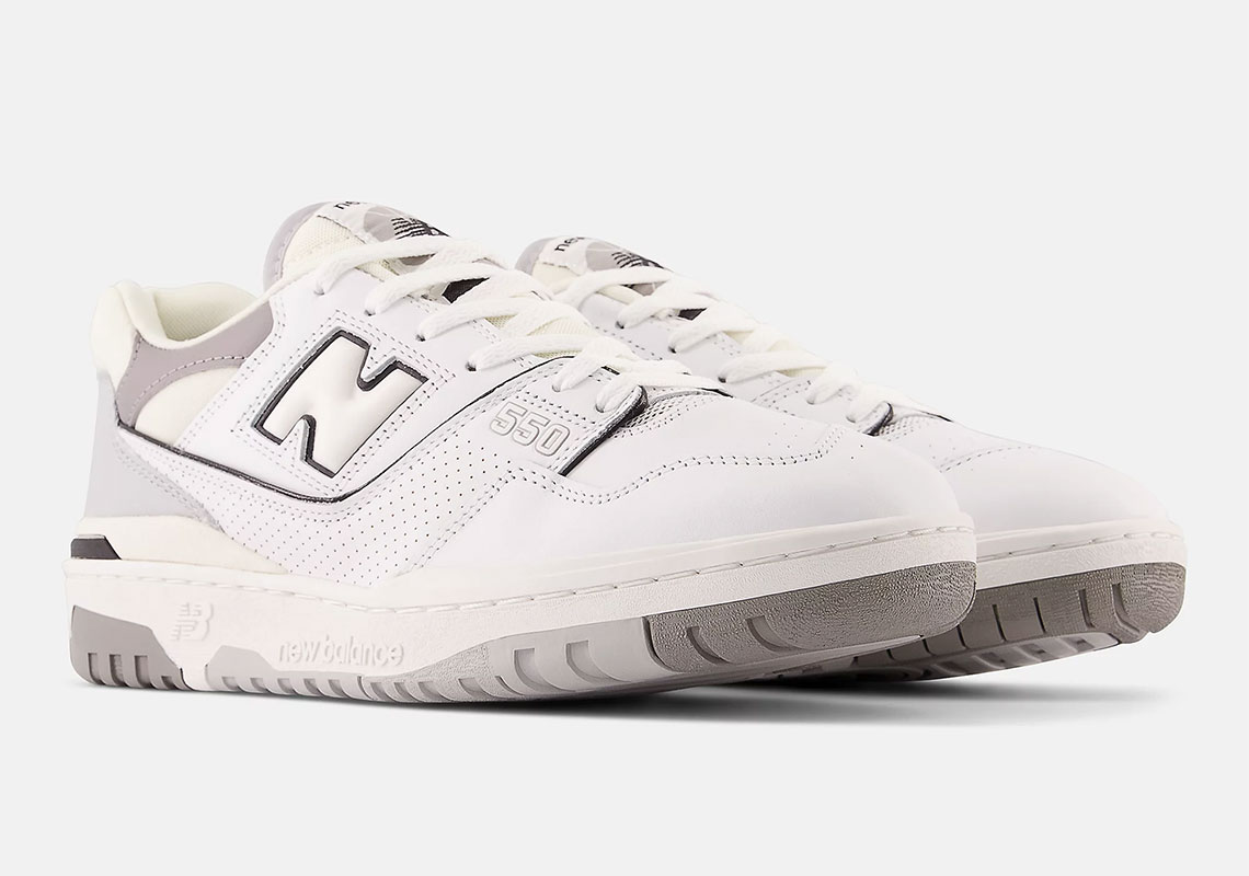 First Look At The New Balance 550 “Salt And Pepper”