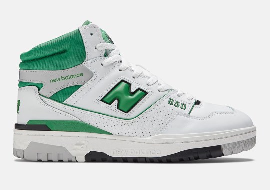 New Balance Brings A Lucky Green To The 650