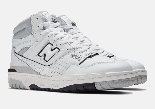 Cloudy Greys Play An Accenting Role On The New Balance 650