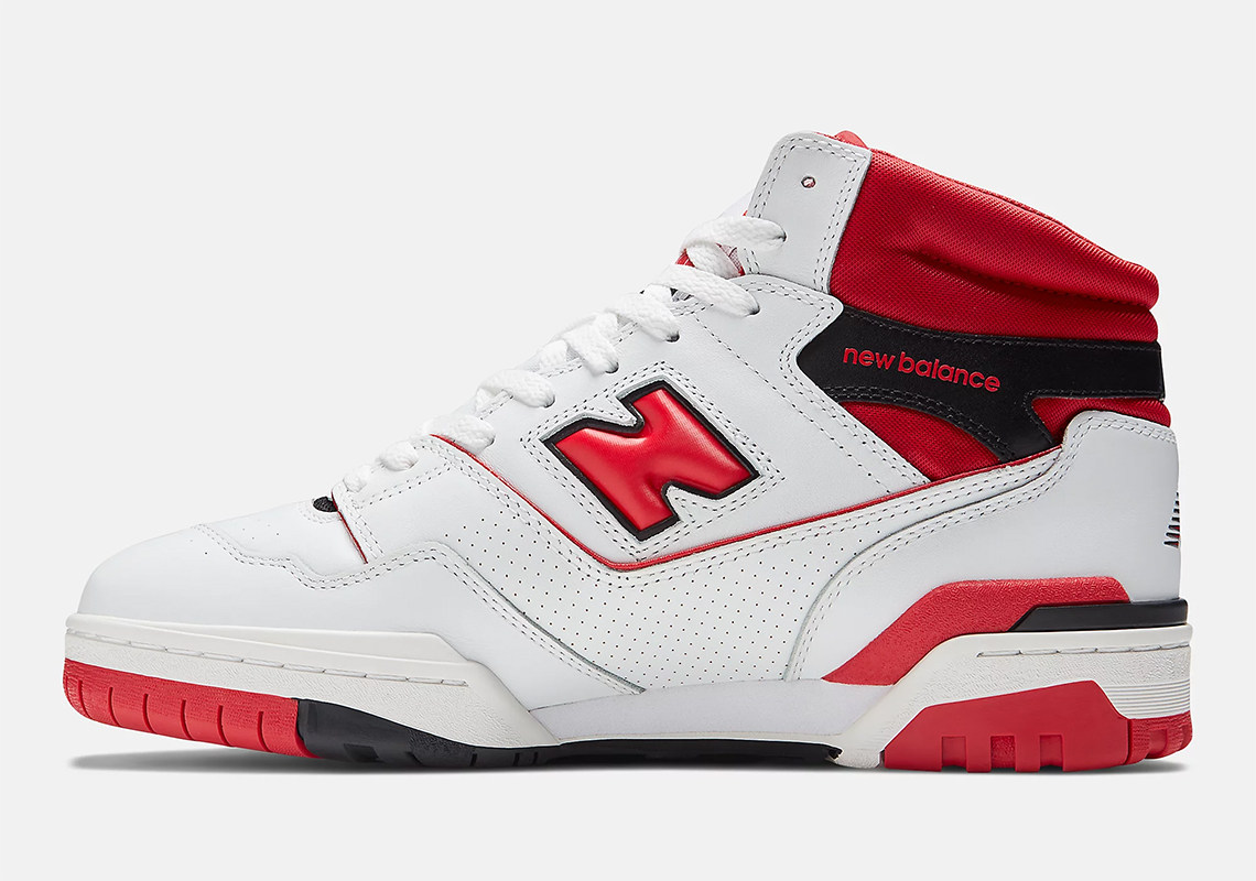 New Balance do biegania Fioletowe White Red Bb650rwr 2