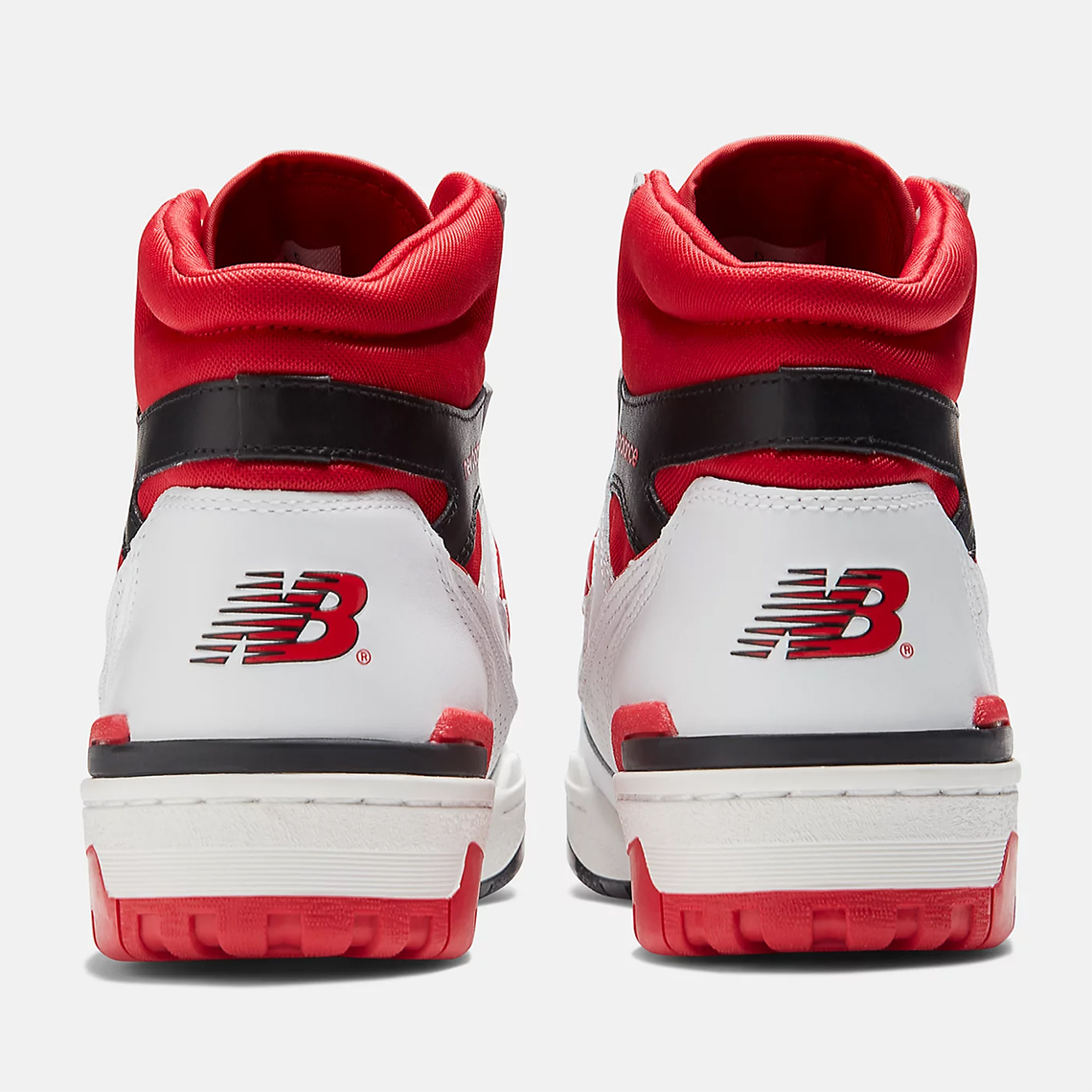 New Balance do biegania Fioletowe White Red Bb650rwr 6