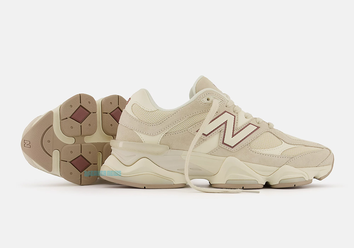 New balance 2024 cream sneakers