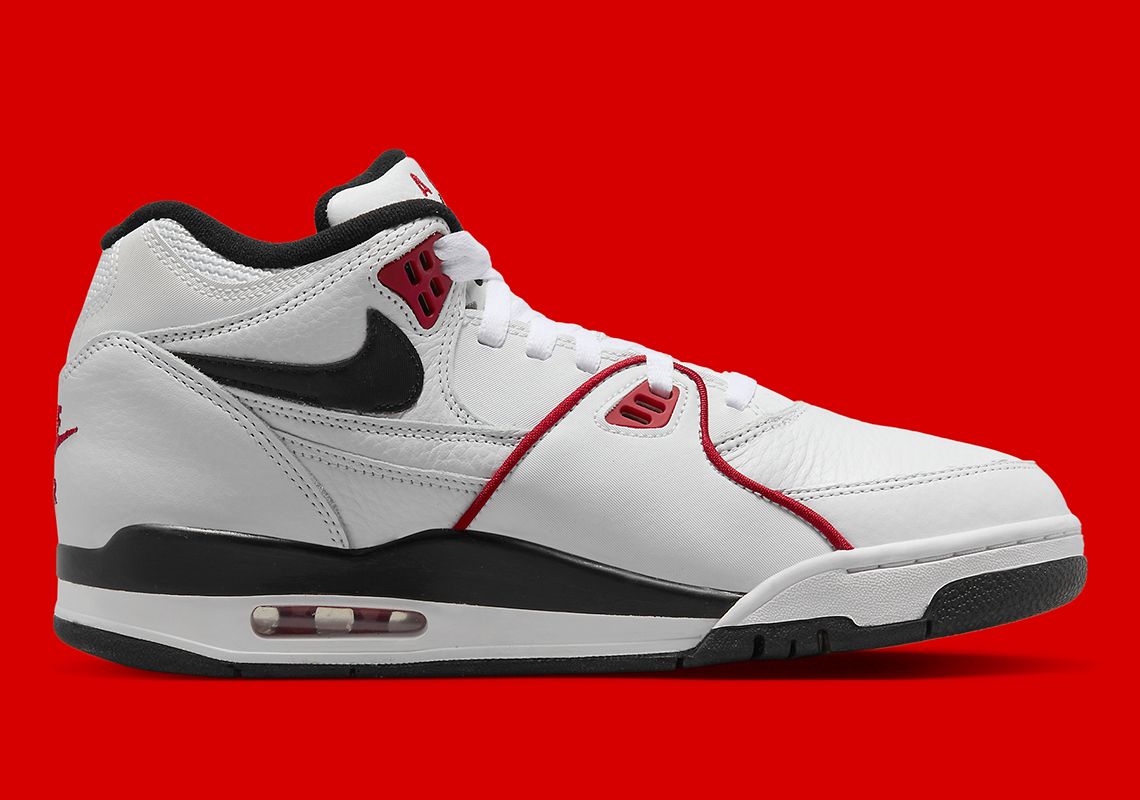 nike air flight 89 red and white
