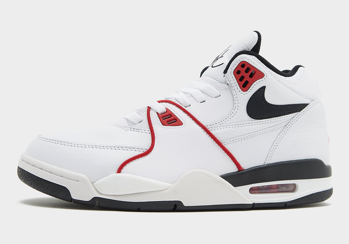 Nike Air Flight 89 White Black Red Fd9928 101 Release Date 6