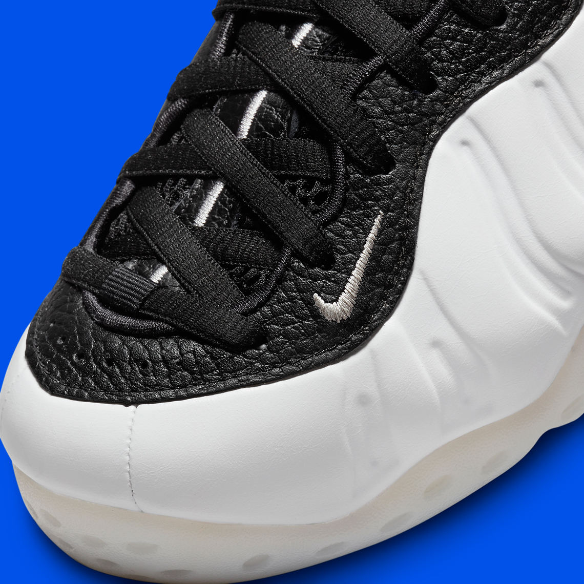 White black outlet foamposites