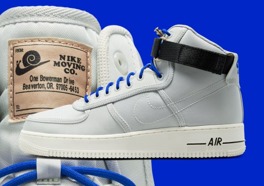 Nike Establishes A New Venture With The Air Force 1 High “Moving Company”