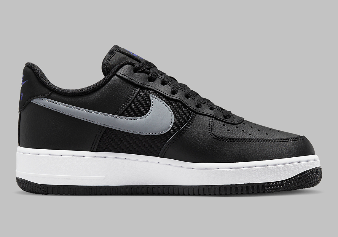 nike air force 1 low black triple swoosh FD0666 001 5