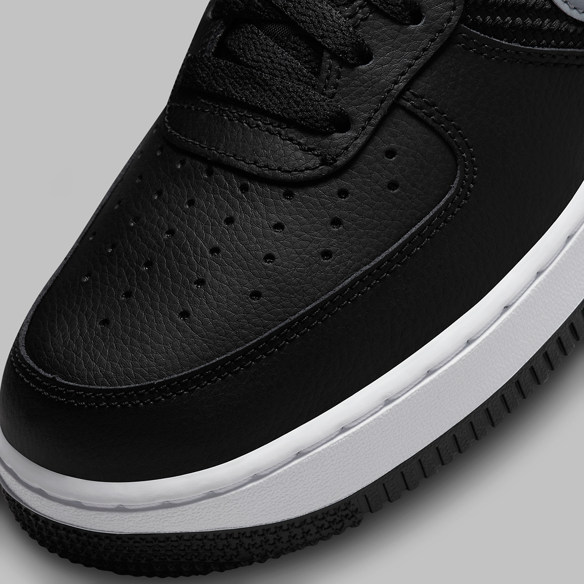 nike air force 1 low black triple swoosh FD0666 001 7