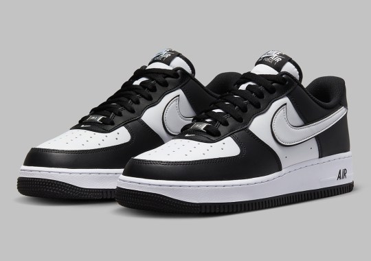The Nike Air Force 1 Low Delivers Its Own Panda-Like Colorway