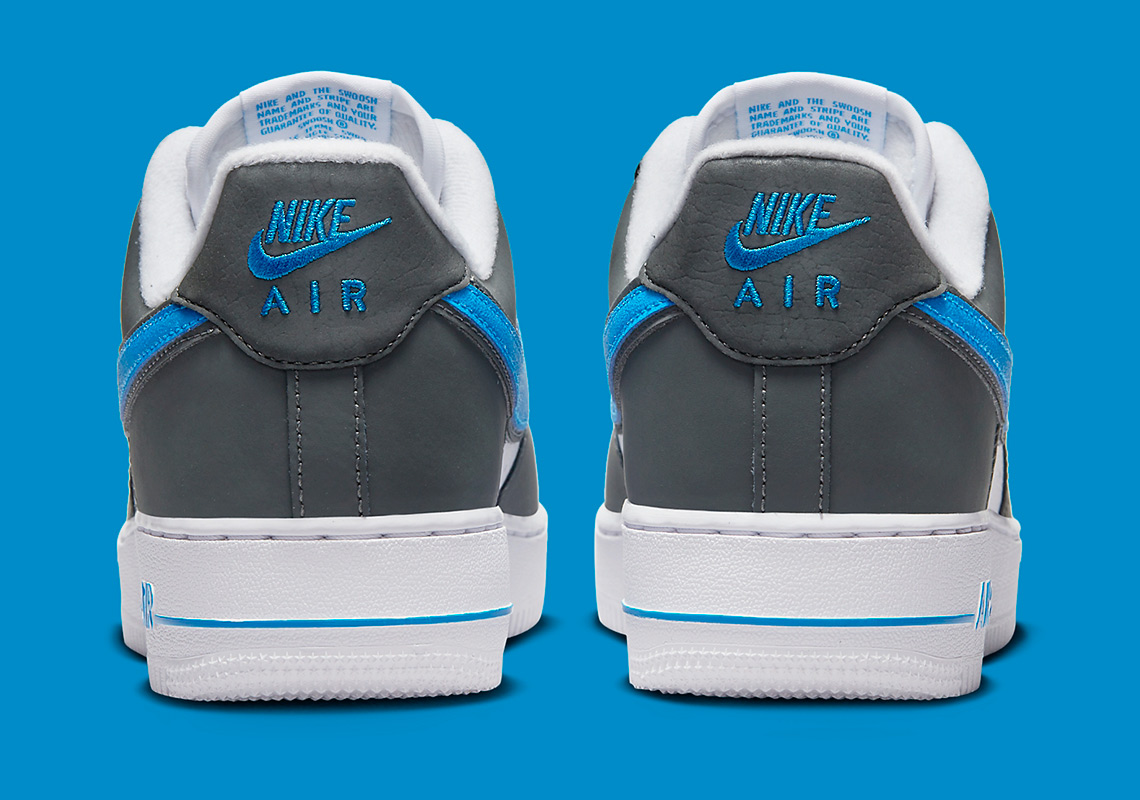 Nike Prep an Air Force 1 Low with Red and Blue Swooshes - Sneaker Freaker