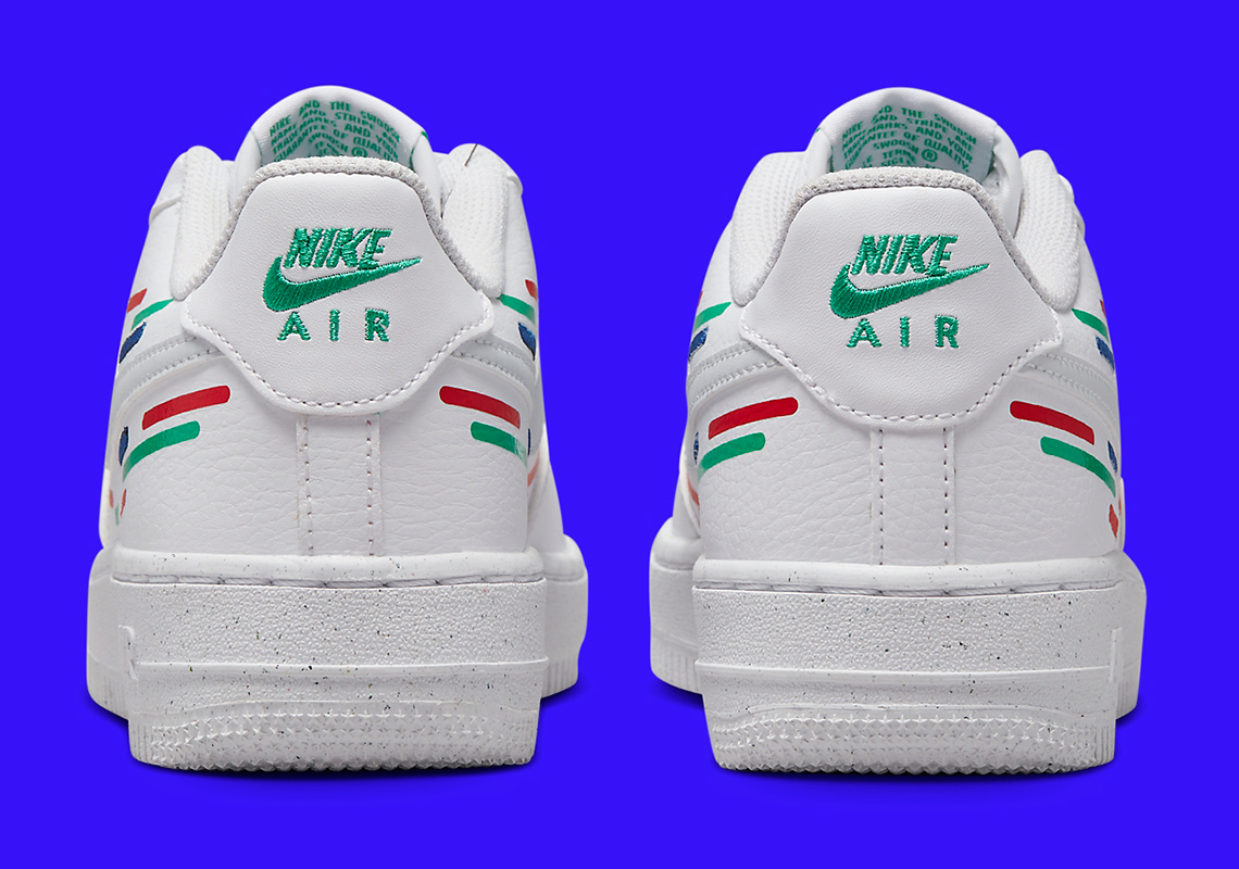 A Variety Of Materials And Double Swoosh Action Lands On This Nike Air  Force 1 Low - Sneaker News