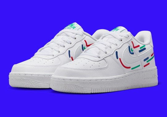 nike air force 1 low gs marker swoosh FD0532 100 3