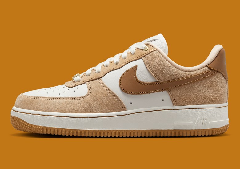 The Nike Air Force 1 Low Appears in White, Black, Tan and Brown