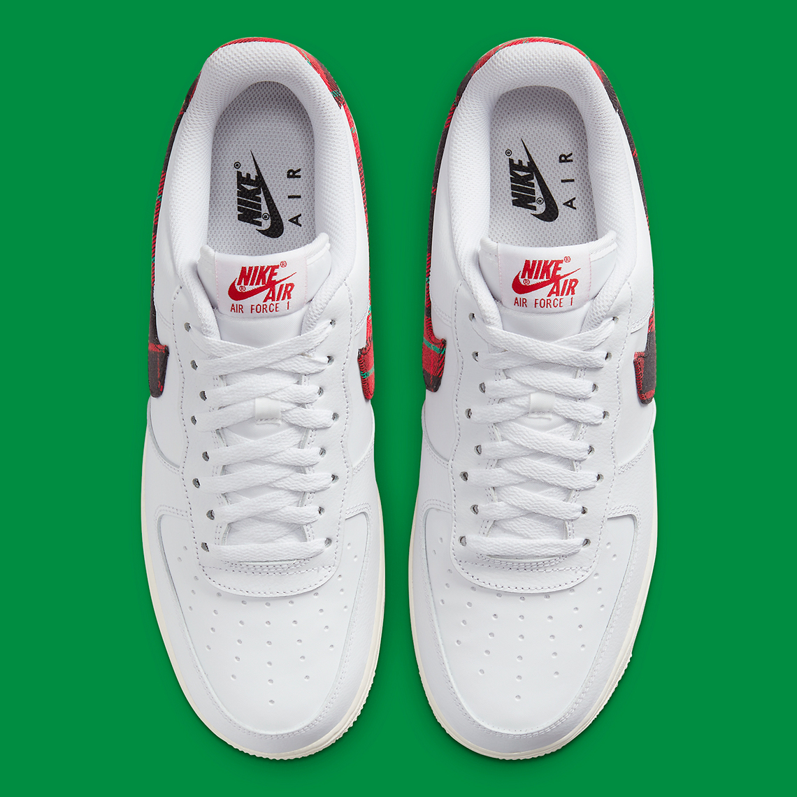 Nike Air Force 1 Low - White - Gym Red - SneakerNews.com