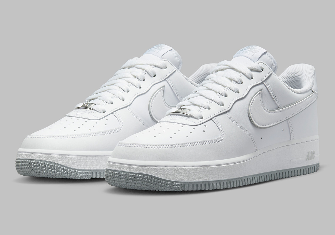 Nike Air af1 all white Force 1 Low "White/Grey" DV0788-100 | SneakerNews.com
