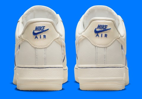 Nike Air Force 1 White Blue Fb1839-111 